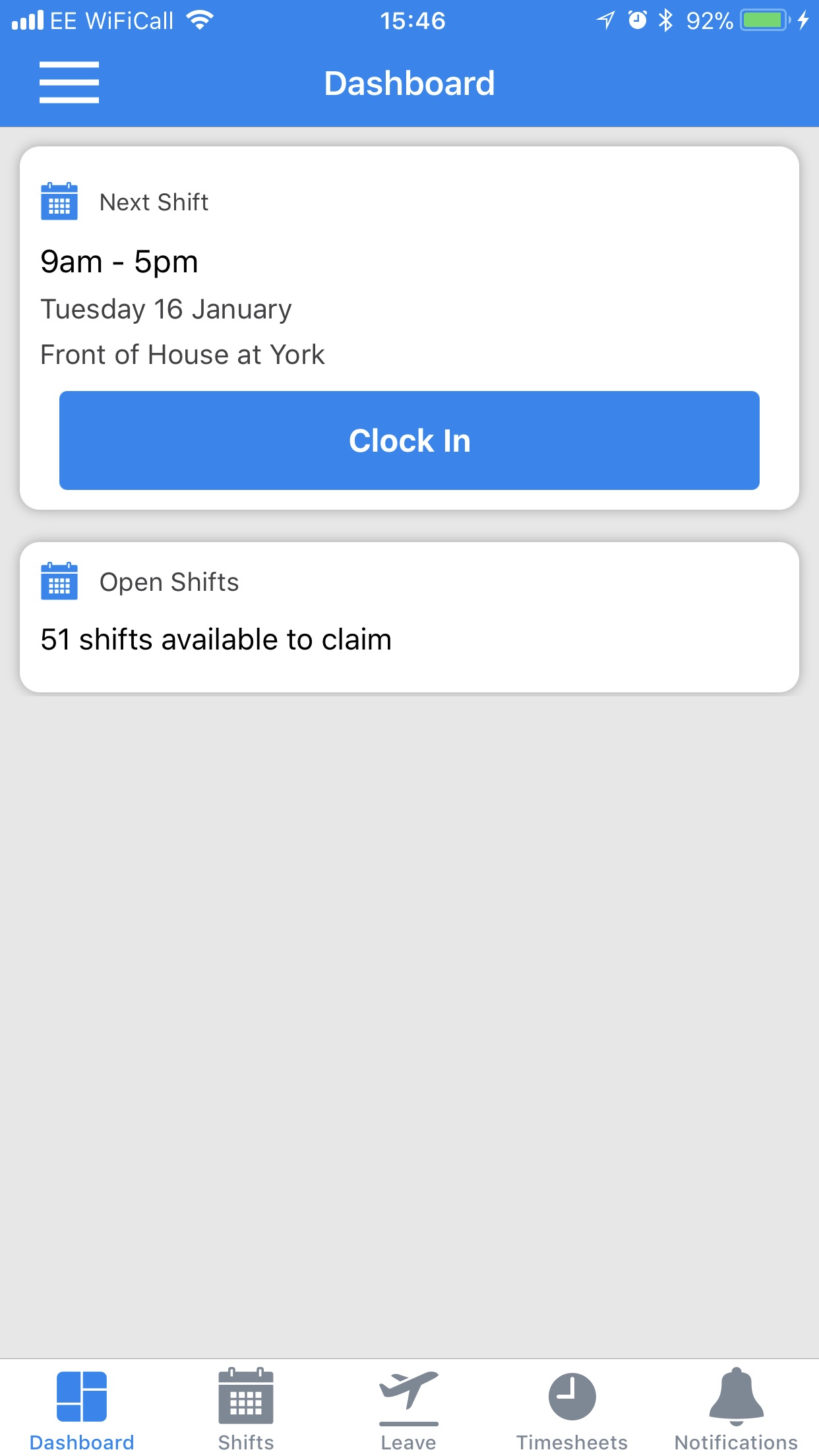 Rotacloud Workforce Management screenshot 2