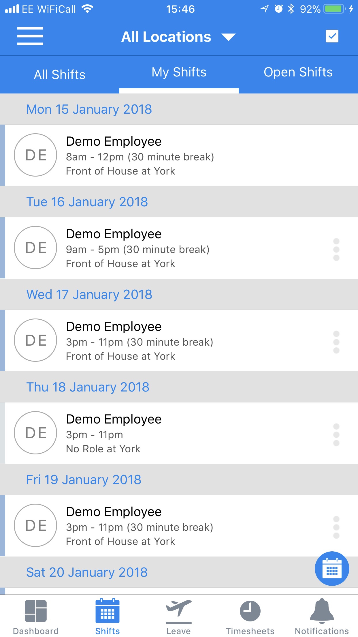 Rotacloud Workforce Management screenshot 3